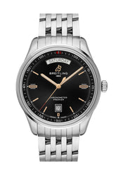 Breitling Premier Day Date Stainless Steel A45340241 B1A1 Watch